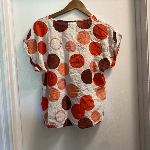 Emery Rose Polka Dot Blouse - Picture 2 of 2